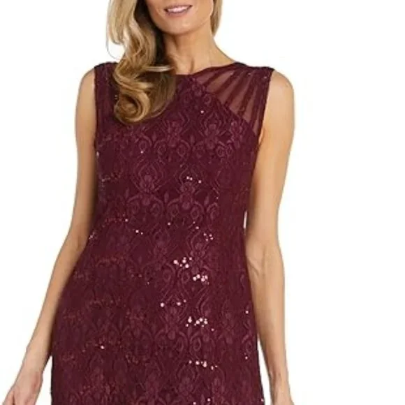 30s formal dresses ALEHI DRESS MERLOT, MERLOT / SMALL | AU8